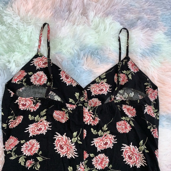 Sweet floral button down sundress - Picture 6 of 8